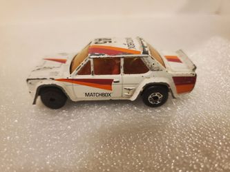 Matchbox 1982 Fiat Abarth 1:53 scale Lesney England 45 Vintage