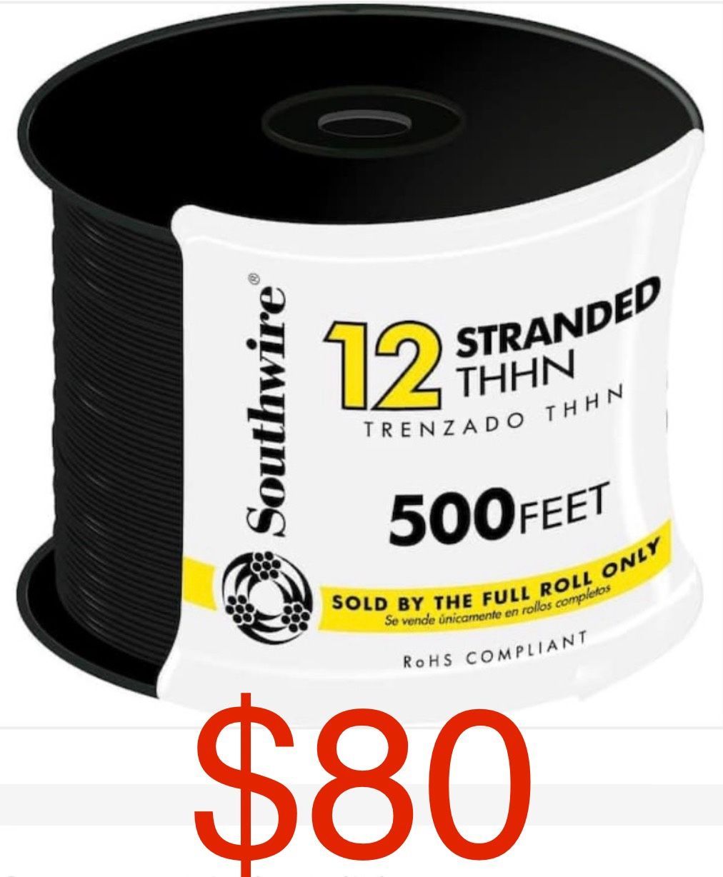 #12 AWG STRANDED COPPER 500ft.