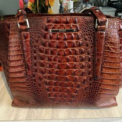 Like New Gently Used Brahmin Handbag. Size Lg. $120 And It Comes With Original Dust Cover.