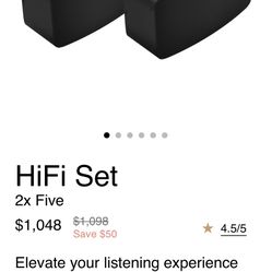 SONOS Speaker Set Brand New 