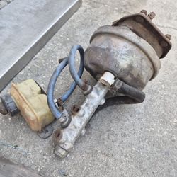 Fiat Spider 124 Brake Booster & Master Cylinder Part Parts