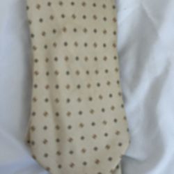 Dunhill Yellow Patterned Silk Tie