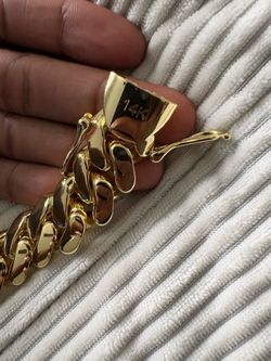 14k Cuban link