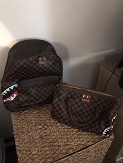 Spray ground Book Bag And Tote bag