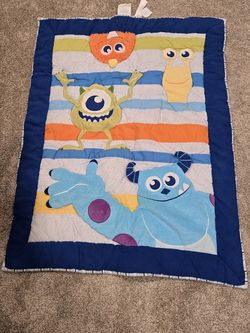 Disney Monsters Inc Crib Comforter