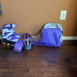 Ice Skate Knee Pad Helmet Bag