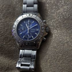Caravelle By Bulova Chronograph 50 Meters Mens Watch 96B91