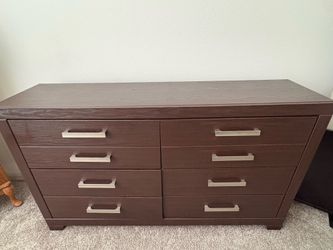 Queen bedroom set- dresser, nightstand, bedframe