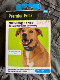 Premier Pet GPS Dog Fence Wireless Boundary