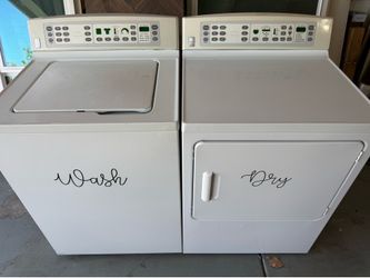 GE Washer and Dryer Set