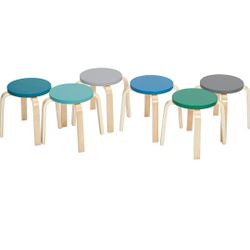 Stackable Stools For Kids 6 Piece Set