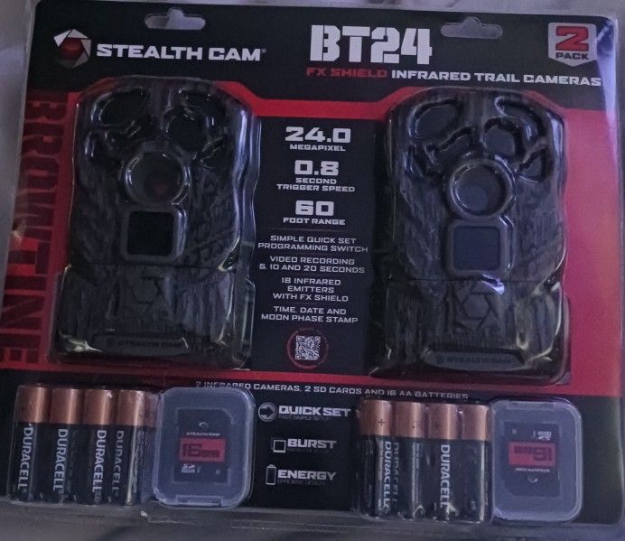 2 Pack Stealth Cam