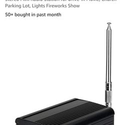 Retekess TR509 FM Transmitter for Church, FCC Certified FM Broadcast Transmitter, Long Range Stereo Mini Radio Station for Drive-in Movie, Church Park