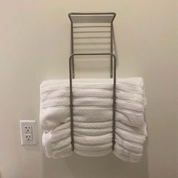 Towel Rack for bathroom / wall mount towel storage