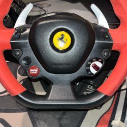 Thrustmaster Driving Wheel And Pedal Set. (For Xbox)