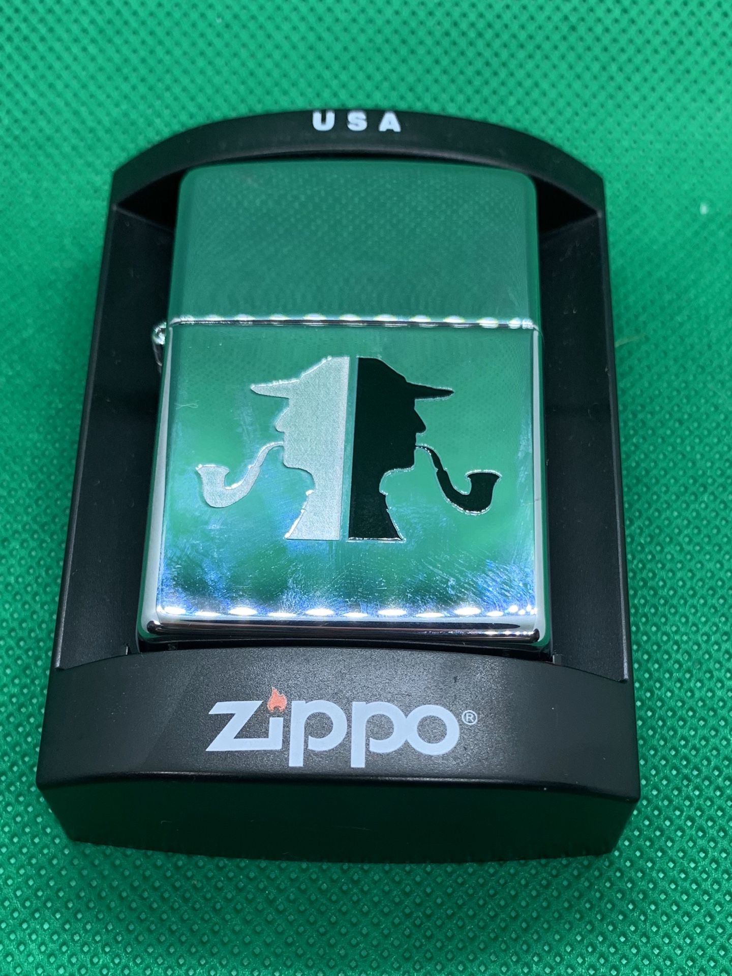 Zippo Pipe Lighter, rare never opened or used original case