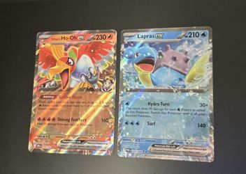Ethan’s Ho-Oh And Lapras Ex