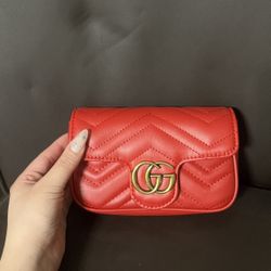 Red GG mini Marmont