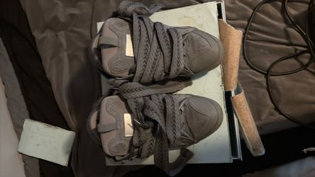 Lanvin Curb Sneakers Grey Size 10