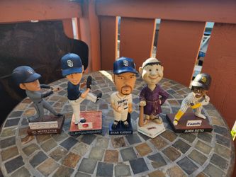 San Diego Padres Six Bobbleheads