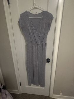 Women’s striped jumpsuit size small