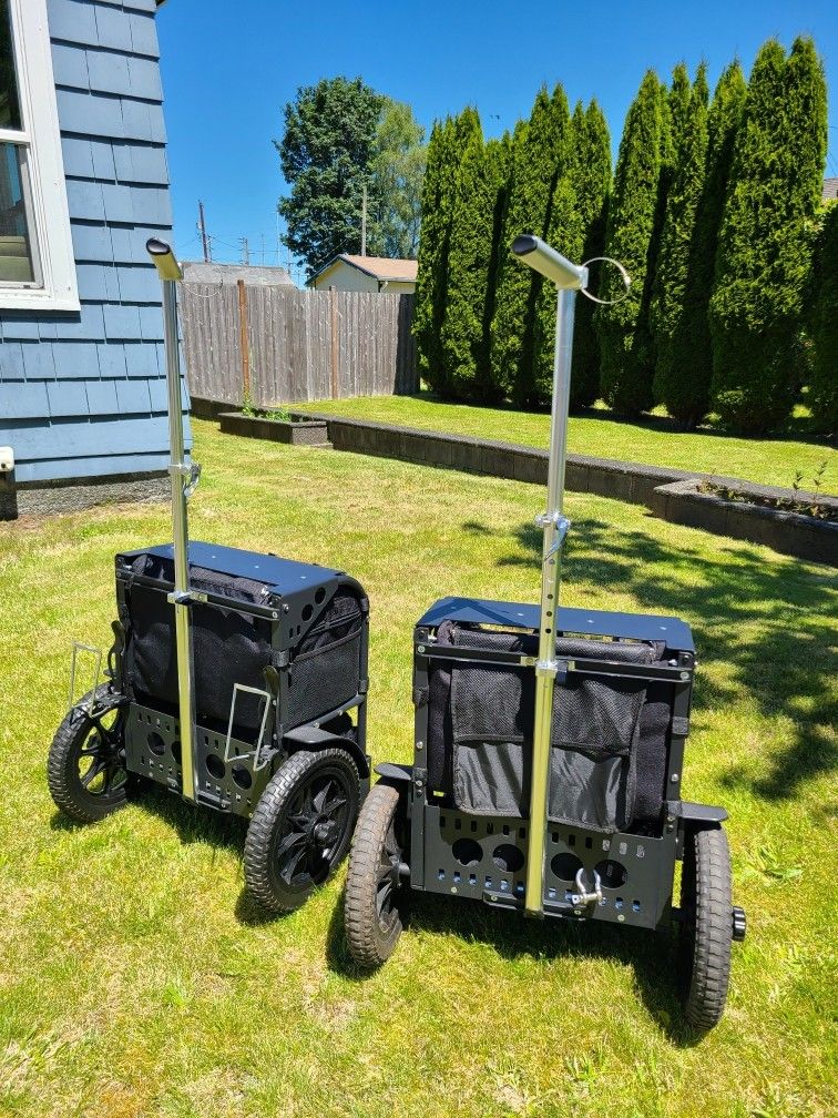 2 Dynamic Disc Transit Zuca Disc Golf Carts for Sale in Hoquiam, WA