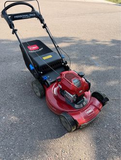 Recycler 22 in. Briggs & Stratton SmartStow Personal Pace High-Wheel Drive Gas Walk Behind Self Propelled Lawn Mower