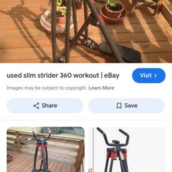 Slim Stride 360 - Elliptical - Exercise Machine 