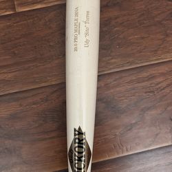 Old hickory wood youth bat 29 in  with lizard skin