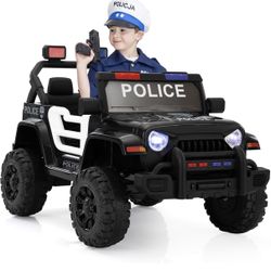 Police Car Ride on 12 v with Remote Control