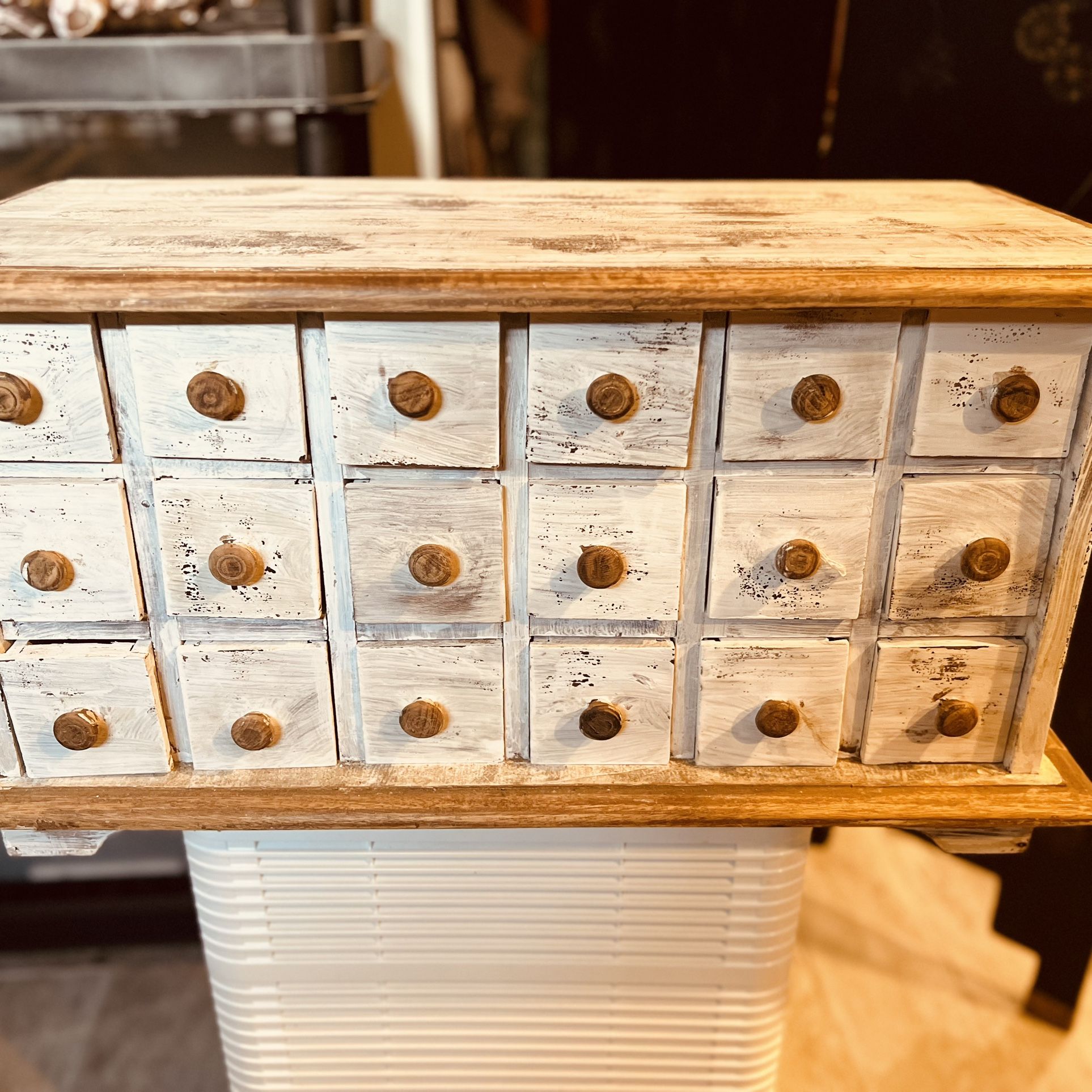 Vintage Apothecary Cabinet