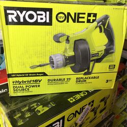 18v Hybrid 25” Drain Auger Only Tool