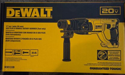DEWALT
20V MAX Cordless Brushless 1 in. SDS Plus D-Handle Concrete and Masonry Rotary Hammer (Tool Only)