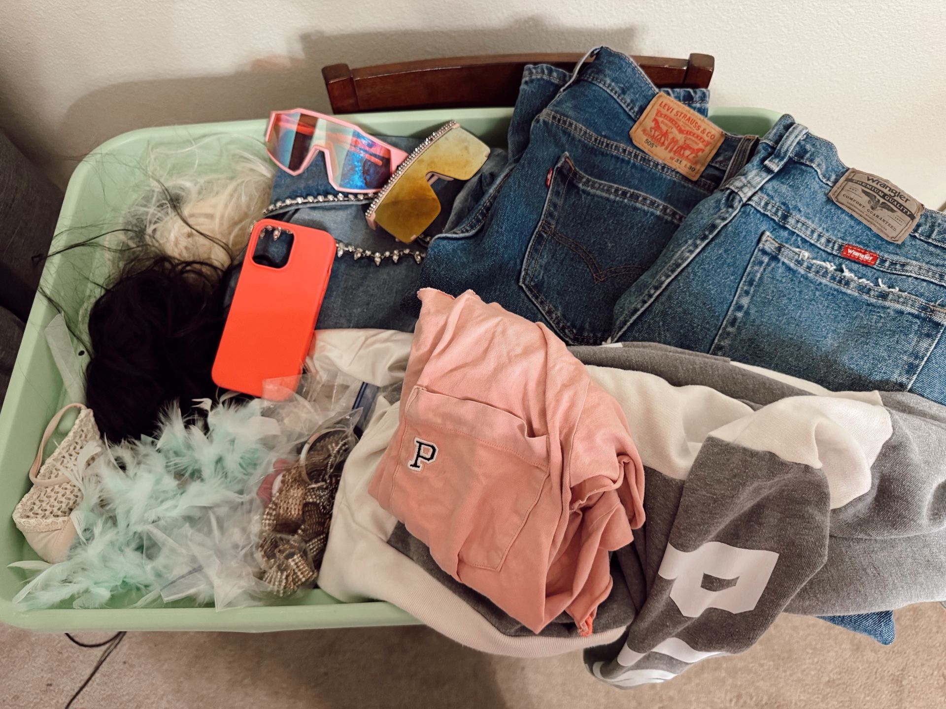 Tub Full Of Women Stuff 