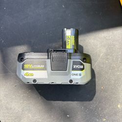 Ryobi ONE+ 18V Lithium High Performance 4Ah Battery