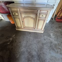 Heritage  Liquor Cabinet Antique Furniture 