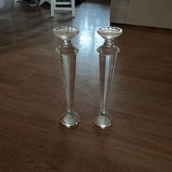 Crystal Candle Pillars