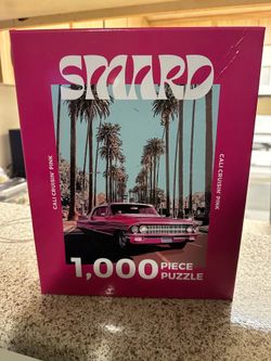 SMARD Cali Cruisin’ Pink – 1000 Piece Puzzle