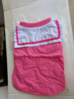 Small dog sailor shirt