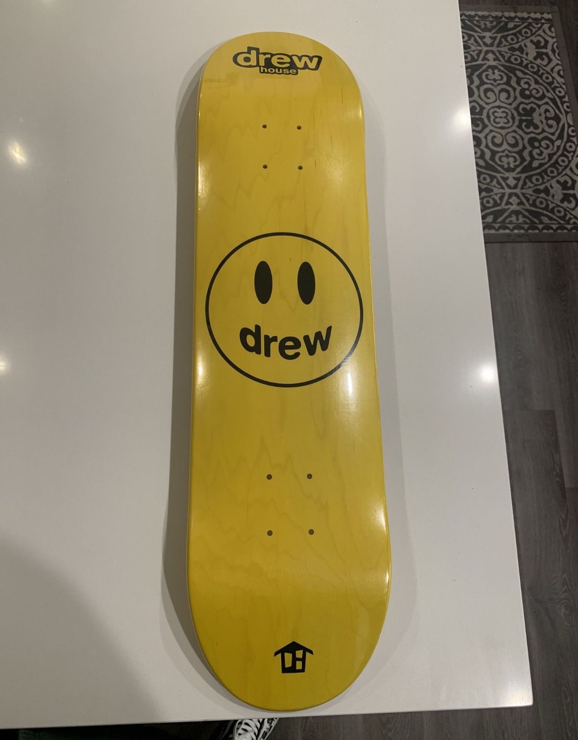 スケートボード drew house Yellow Mascot Deck Drew House x Bieber Yellow Mascot Skateboard Deck - Two