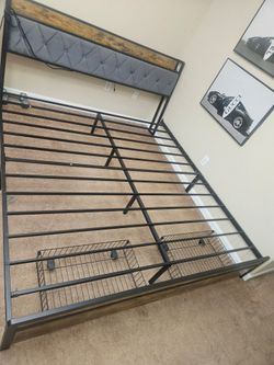King bed frame