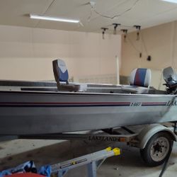 14' Lakeland Boat W/Trailer