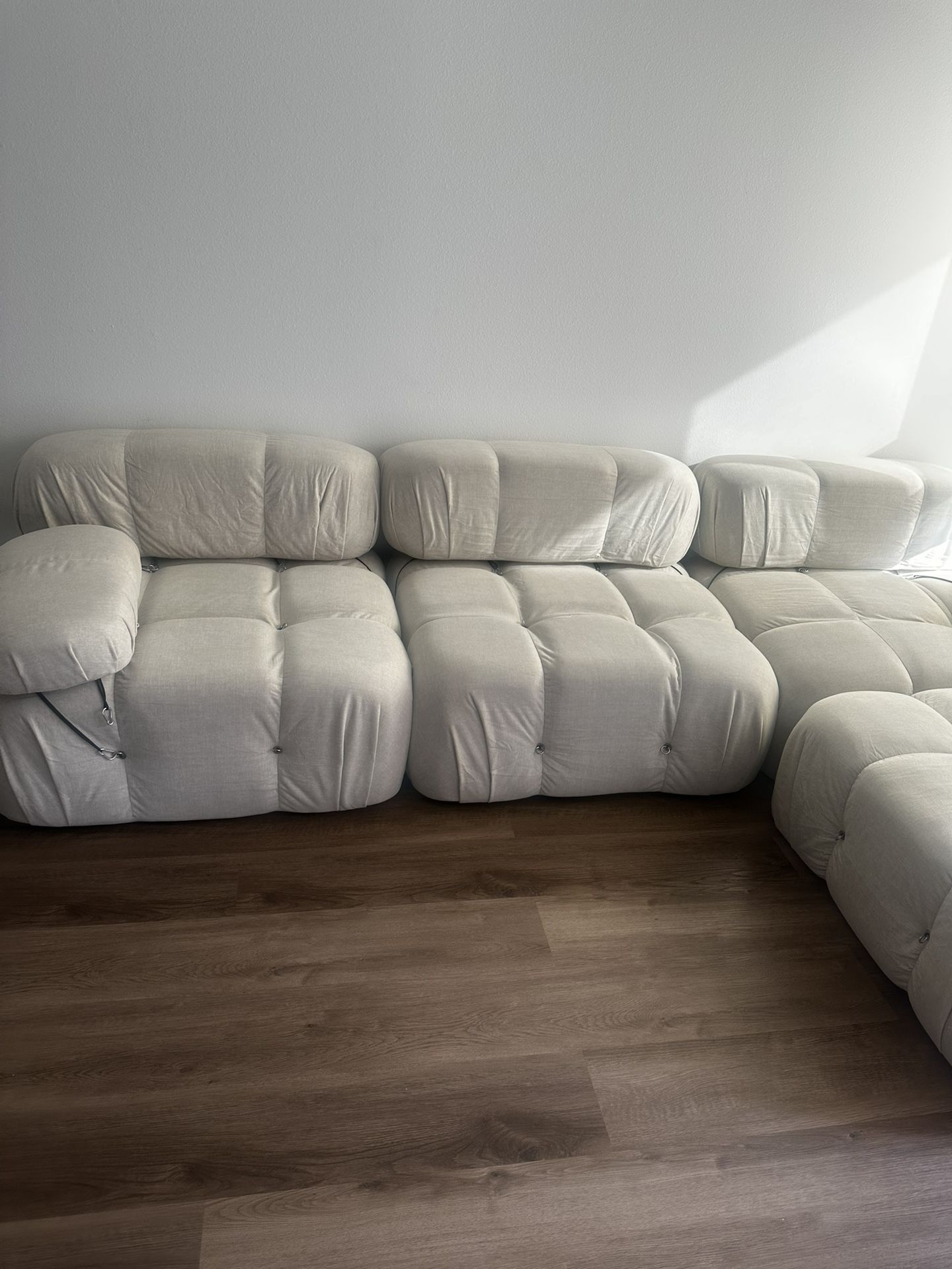 Modular Boucle Sectional Sofa