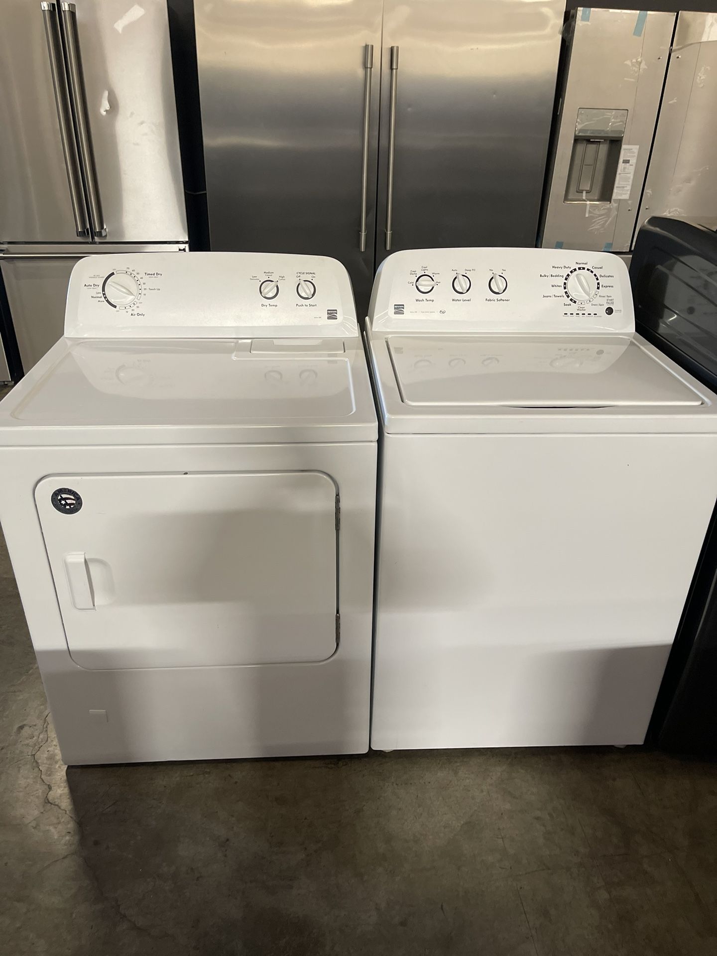 amaña top load washer and dryer set affordable 