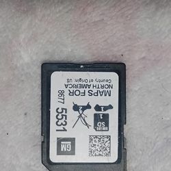 GPS Navigation System SD Card For GMC 