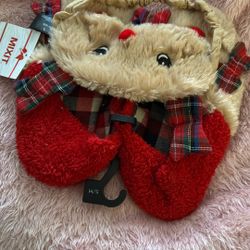 House shoes with eye mask new