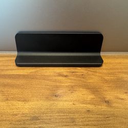 Black Aluminum Laptop Stand