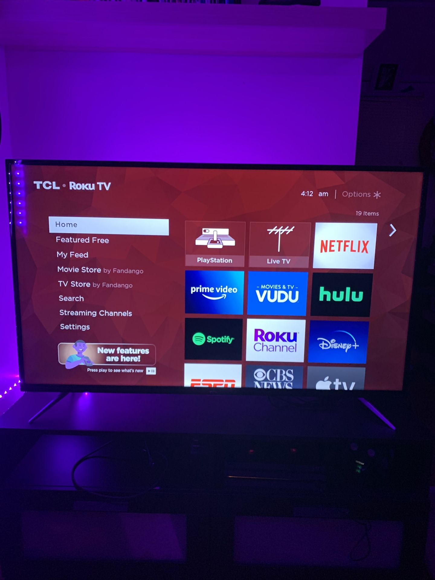 50” Roku 4K HDR TV