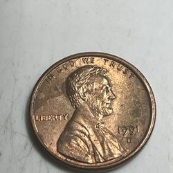 1991 D Penny