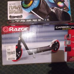 Hoverboard And Razor